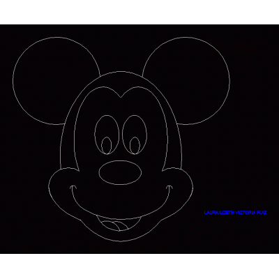 drawing mickey mouse 2d
