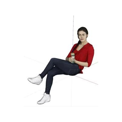 Mujer sentada