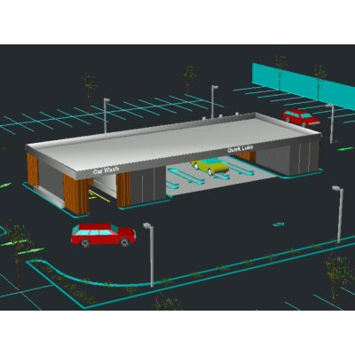 Centro de lavado rapido de automoviles
