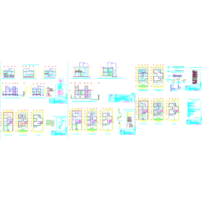 Varios proyectos de casa habitacion