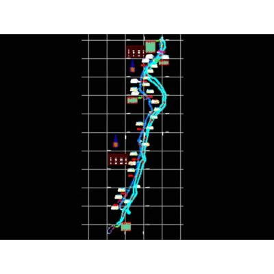 Plano clave para carreteras tipo trocha