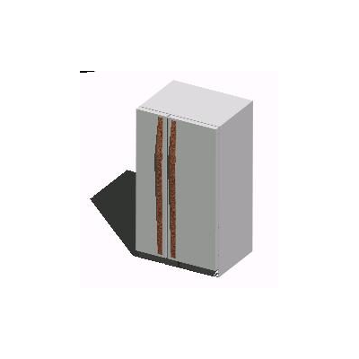 refrigerator in 3d