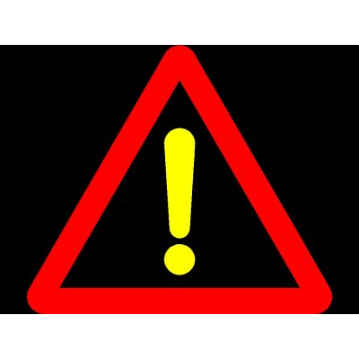 Senal de Advertencia Triangular