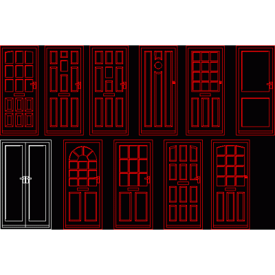 Bloques de puertas