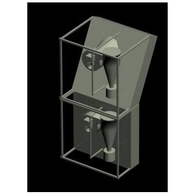 Cabina de pintura 3d