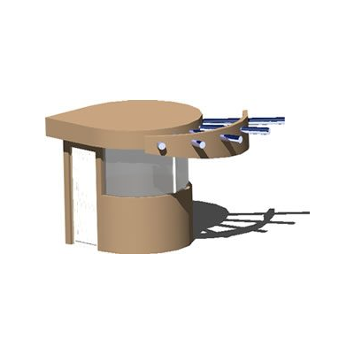 Caseta de vigilancia 3d