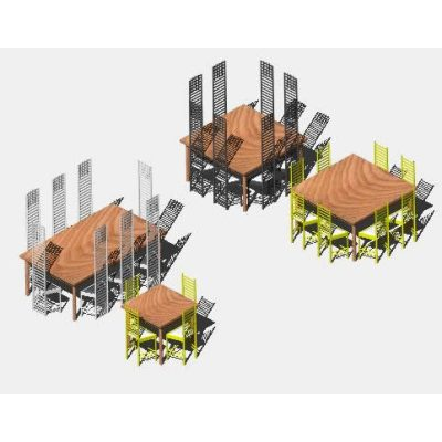 4 dining rooms