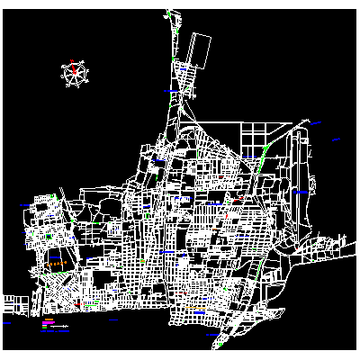 Mapa Urbano de Las Heras