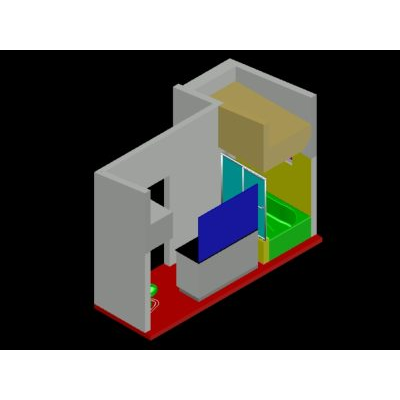 Diseno de bano 3D