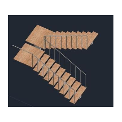 Escalera en l