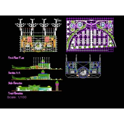 Aeroplane autocad brazil