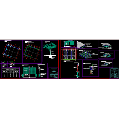 Plano de detalles constructivos