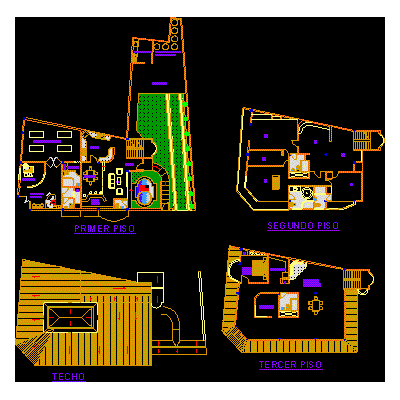 Modern Commercial Housing Plan