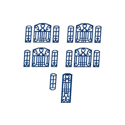 Puertas y ventanas de hierro forjado