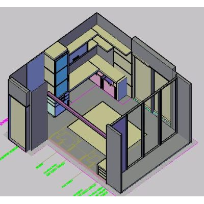 Habitacion Infantil en 3D