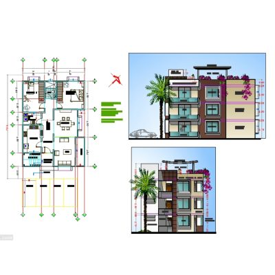 Proyecto de Vivienda Multifamiliar Moderna