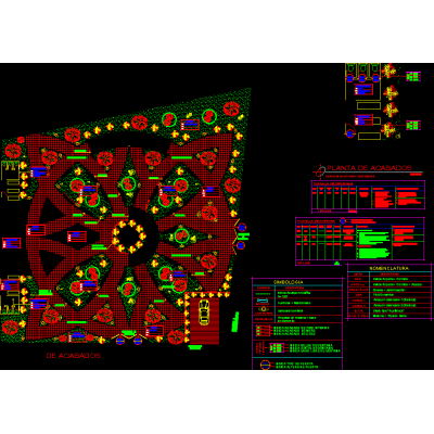 Planos de parquecito municipal