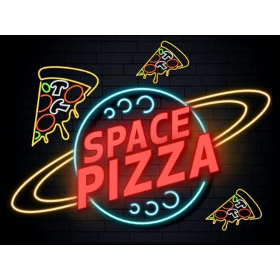 Space pizza - remodelacion de pizzeria con tematica