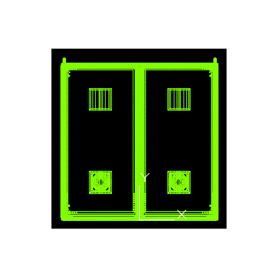 Gabinete Industrial Doble