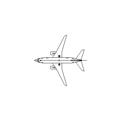 Plano de Aeronave BBJ