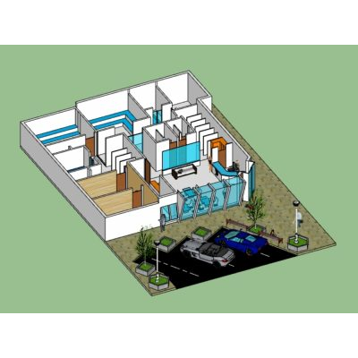 Sauna 3d