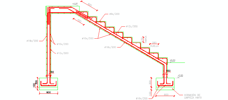 Ladder Assembly Detail