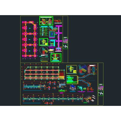 Estructura de aulas hormig�n armado