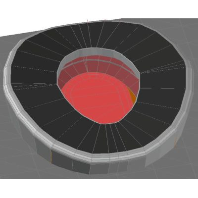 Estadio Circular Moderno