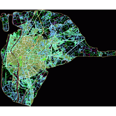 Plano de sevilla ciudad