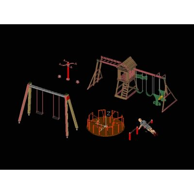 Equipamiento de parques y plazas