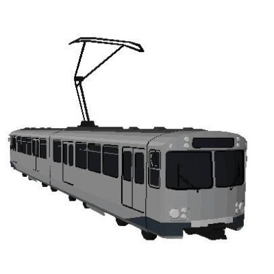 Tren electrico 3d