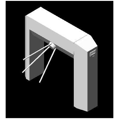 Torno de Control de Acceso 3D