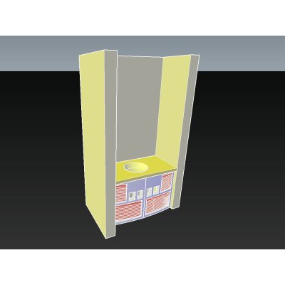 Puertas de madera abatibles 3D