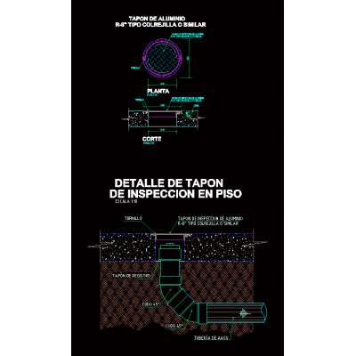 Detalles de instalaciones sanitarias