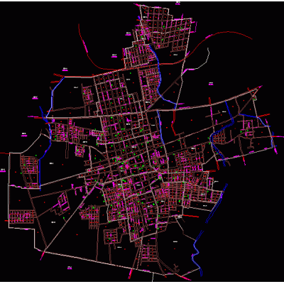 Plano Urbano de San Francisco del Rincon