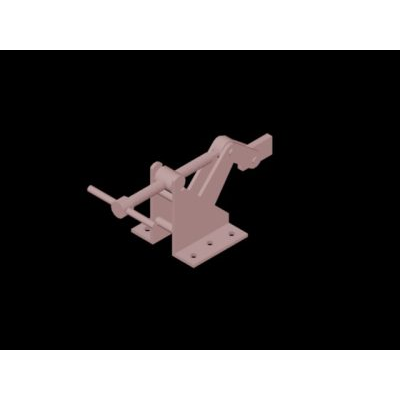 Abrazadera 3d