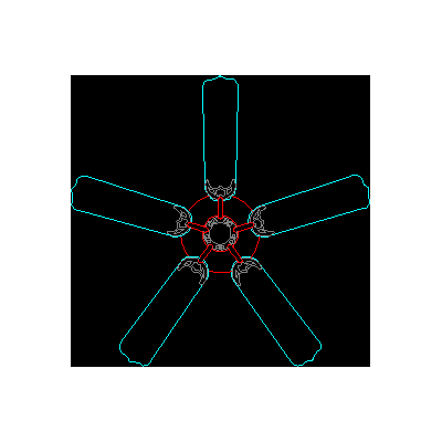 Ventilador de techo