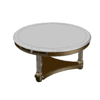 Round Table with Elegant Details