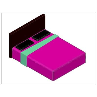 Elegante Cama de Matrimonio