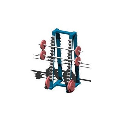 Soporte para barras de pesas