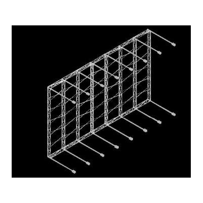 Cobertura solar - estructura para sombrilla