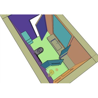 Baño 3d