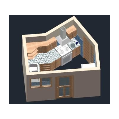 3d cocina