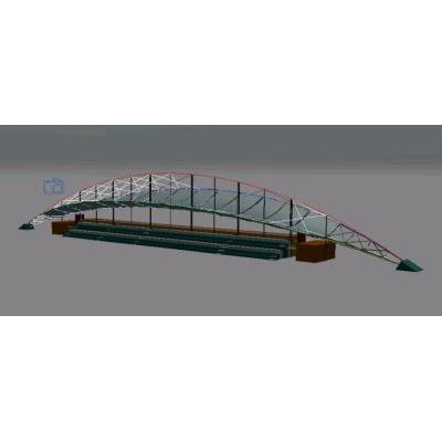 Cobertura 3d - tribunas 3d