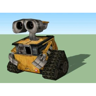 Wall - e robot en 3d