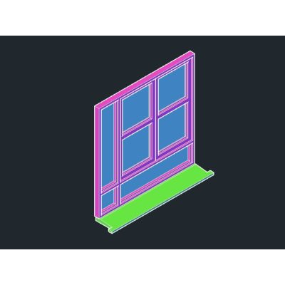 Ventana en 3d