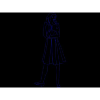persona in elevazione