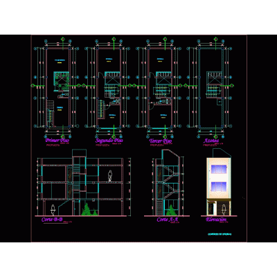 Edificio de oficinas 3 niveles