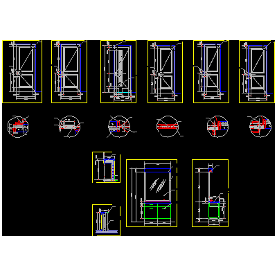 Puertas de madera  closet