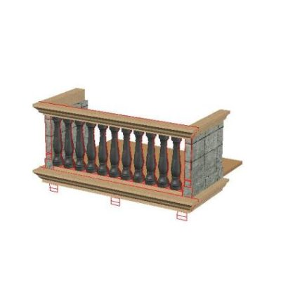 balcon 3d